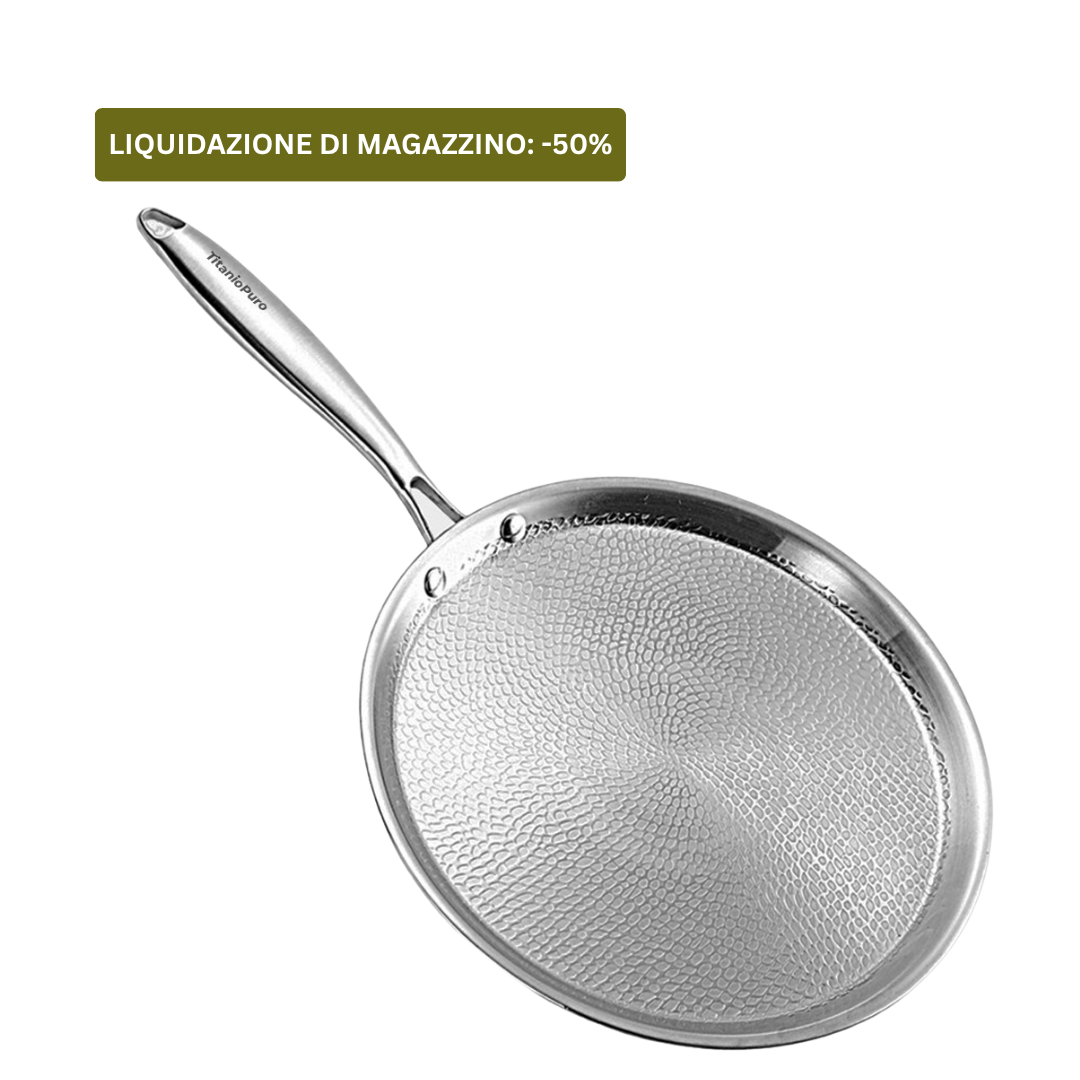 Poêle à Pancakes en Titane