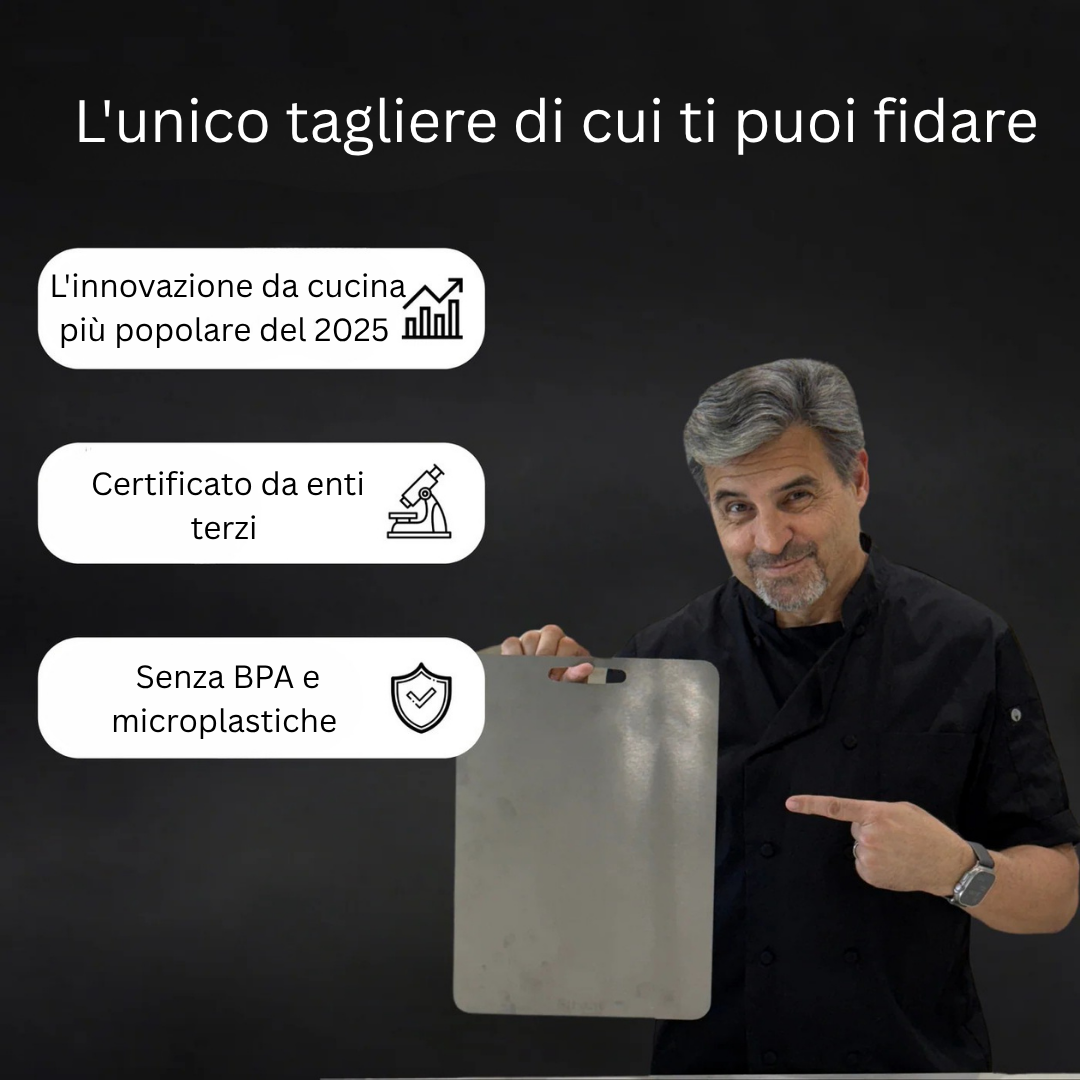 Titanio Puro - Planche à Découper en Titane