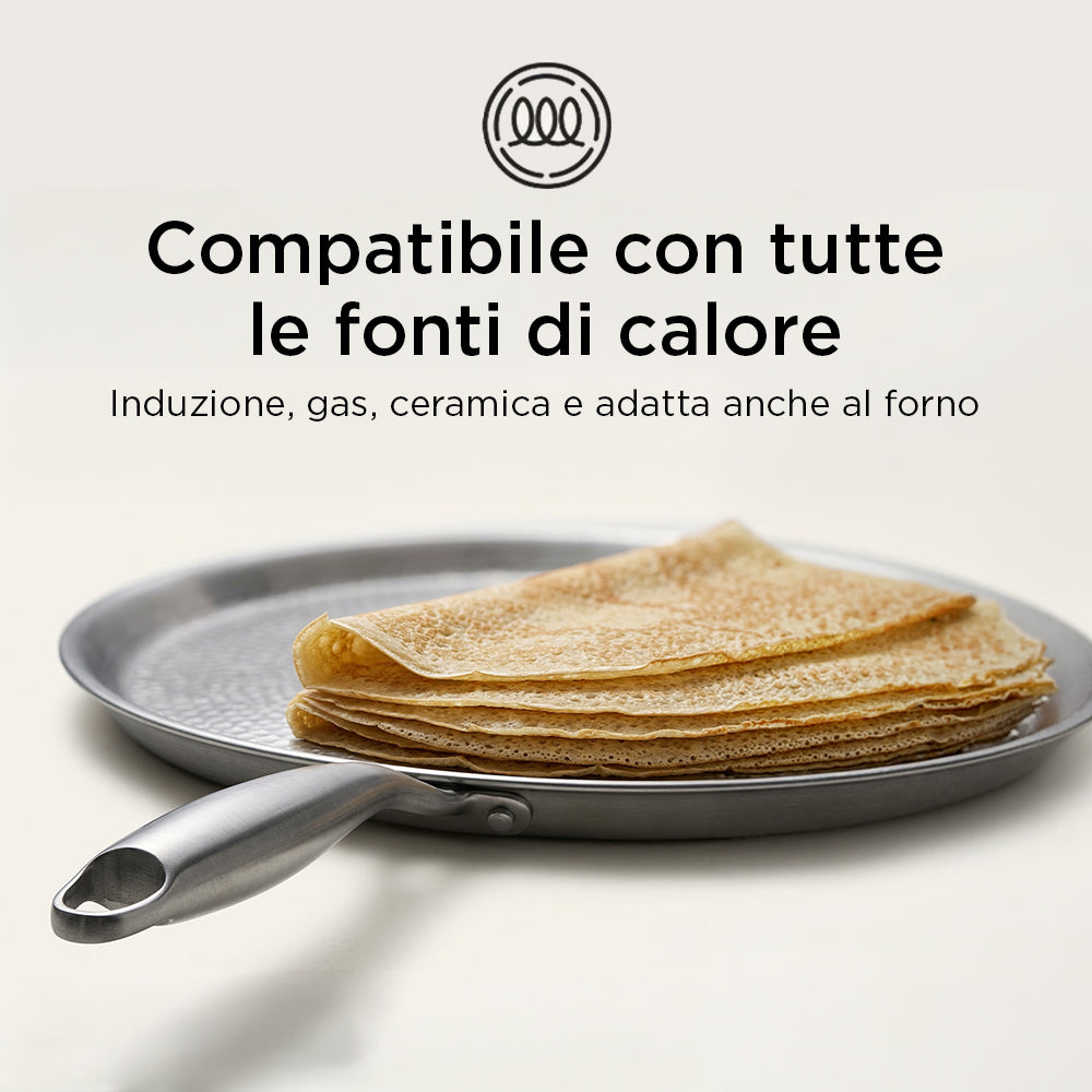 Poêle à Pancakes en Titane