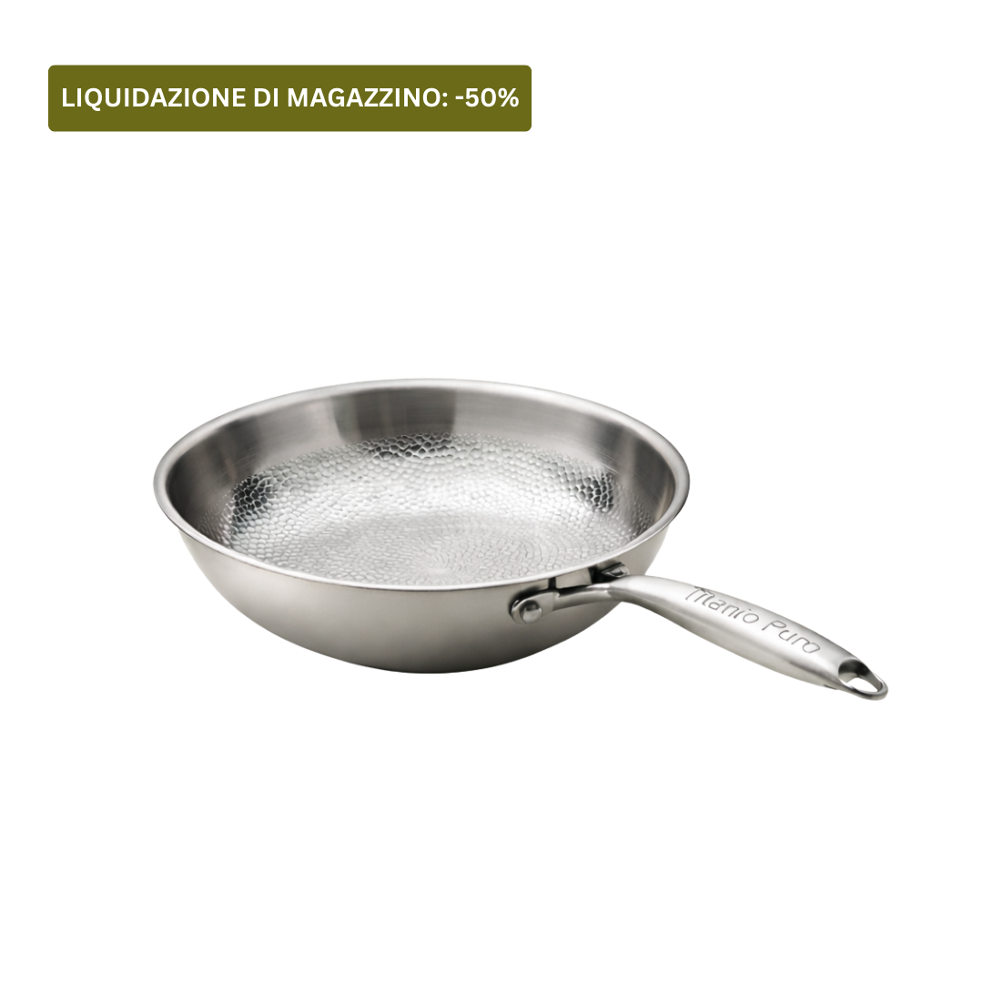 Wok en Titane