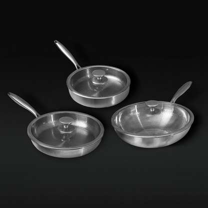 Couvercle cadeau pour poêle en titane